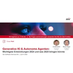 Webinar: Generative AI and Autonomous Agents