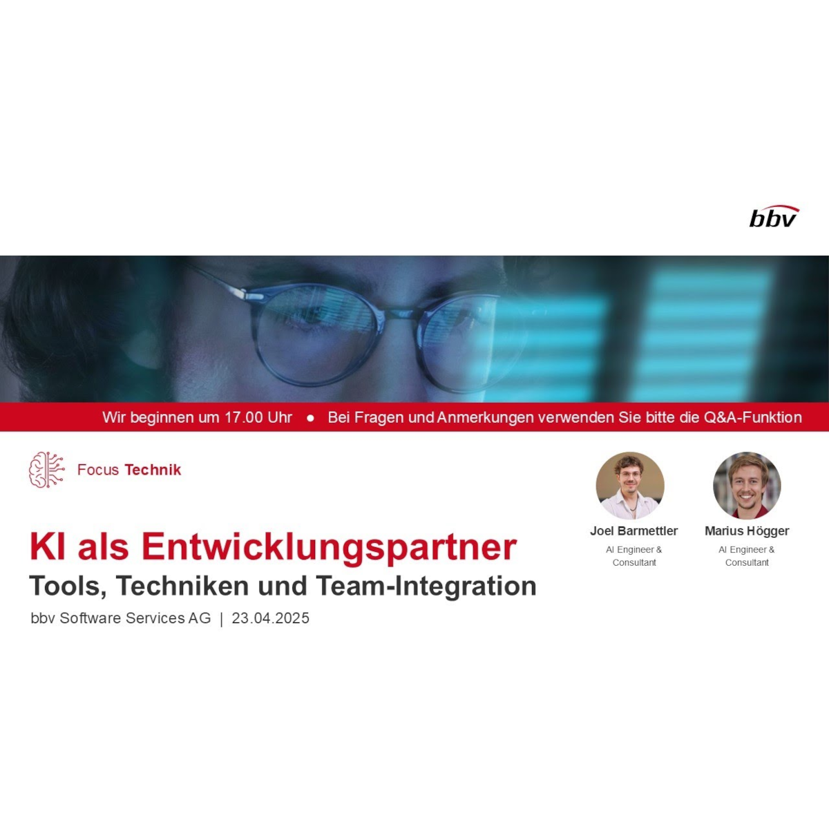 Webinar: KI als Entwicklungspartner
